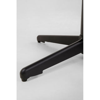 Swivel Armchair + Hocker Jules Yellow KARE MIAMI