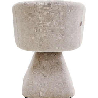 Swivel Chair Melli Cream KARE MIAMI