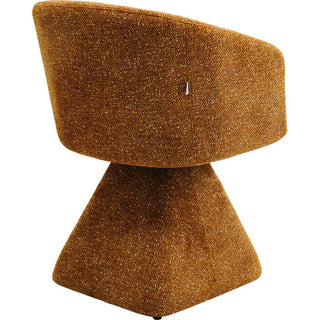 Swivel Chair Melli Brown KARE MIAMI