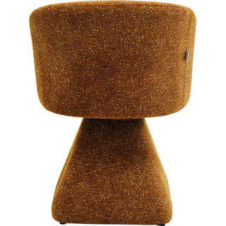 Swivel Chair Melli Brown KARE MIAMI