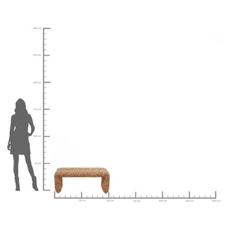 Bench Lilja Melange 101cm KARE MIAMI