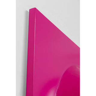 Wall Mirror Aero LED Pink 80x141cm KARE MIAMI