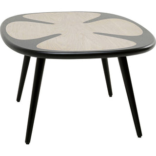 Coffee Table Petal Nature Black 90x60cm KARE MIAMI