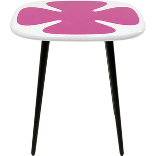 Side Table Petal Pink 60x60cm KARE MIAMI