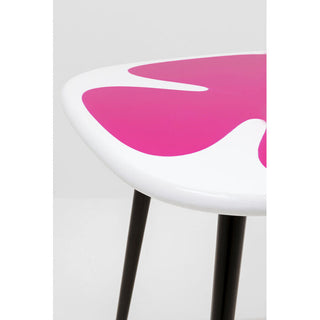 Side Table Petal Pink 60x60cm KARE MIAMI