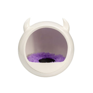 Dog/Cat Bed Diavolo White KARE MIAMI