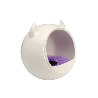 Dog/Cat Bed Diavolo White KARE MIAMI