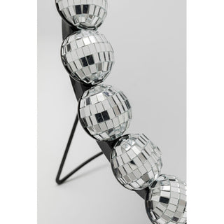Table Mirror Disco Balls Ø26cm KARE MIAMI