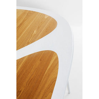 Table Petal Nature White 200x100cm KARE MIAMI