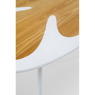 Table Petal Nature White 200x100cm KARE MIAMI
