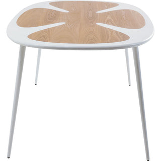 Table Petal Nature White 200x100cm KARE MIAMI