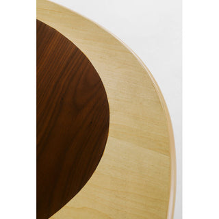 Table Petal Nature Black 150x90cm KARE MIAMI