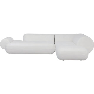 Corner Sofa Soft Edge Right White KARE MIAMI