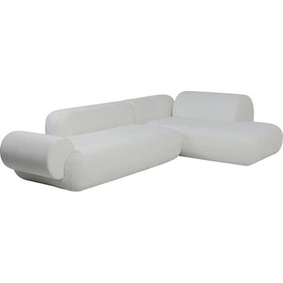Corner Sofa Soft Edge Right White KARE MIAMI