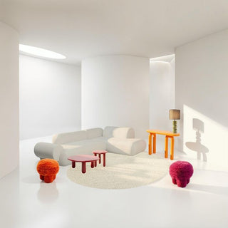 Corner Sofa Soft Edge Right White KARE MIAMI