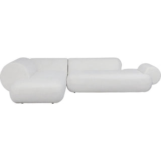 Corner Sofa Soft Edge Left White KARE MIAMI
