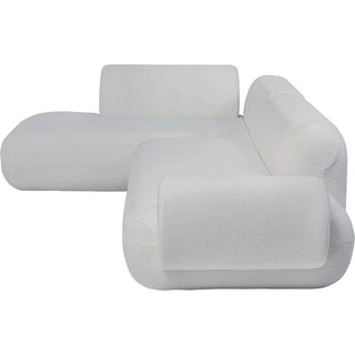 Corner Sofa Soft Edge Left White KARE MIAMI