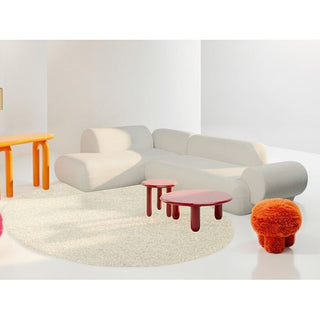 Corner Sofa Soft Edge Left White KARE MIAMI