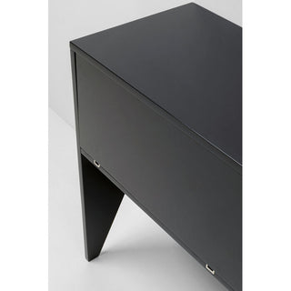 Console High Heel 200cm Black KARE MIAMI