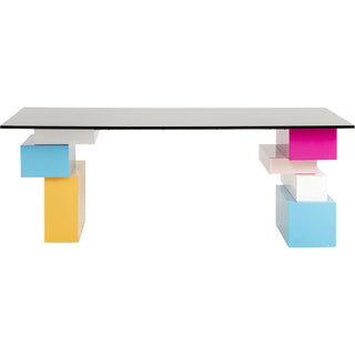 Desk Pixel without glass top 200x90cm KARE MIAMI