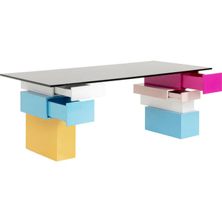 Desk Pixel without glass top 200x90cm KARE MIAMI