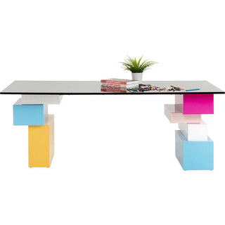 Desk Pixel without glass top 200x90cm KARE MIAMI