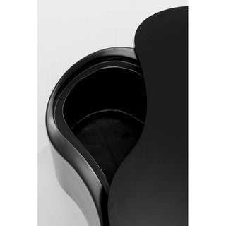 Side Table Lotus Black 35cm KARE MIAMI