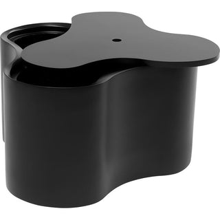 Side Table Lotus Black 35cm KARE MIAMI