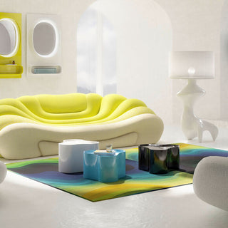 Side Table Lotus Black 35cm KARE MIAMI