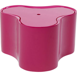Side Table Lotus Pink 30cm KARE MIAMI