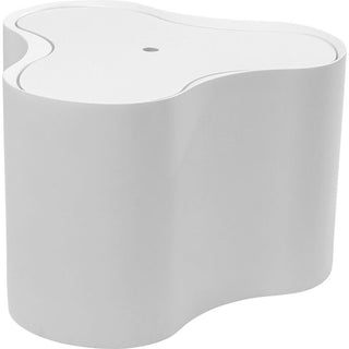 Side Table Lotus White 35cm KARE MIAMI