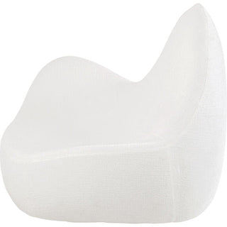 Armchair Glow Wave White 177cm KARE MIAMI