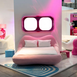 Bed Fluid Dreams Pink 180x200cm KARE MIAMI