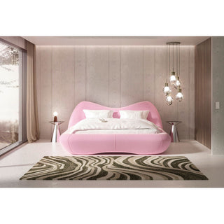 Bed Fluid Dreams Pink 180x200cm KARE MIAMI