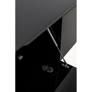 Console High Heel 140cm Black KARE MIAMI