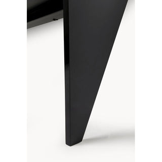 Console High Heel 140cm Black KARE MIAMI