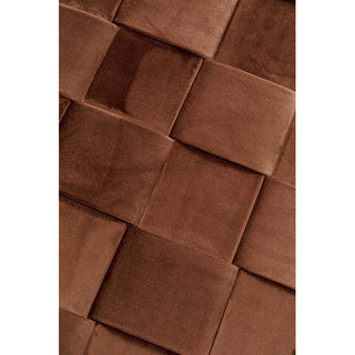 Bench Weave Mocca 121cm KARE MIAMI