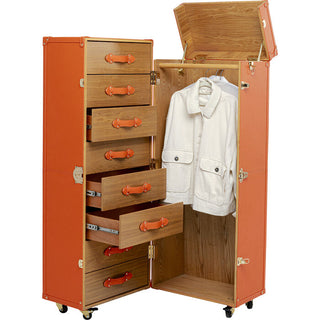 Wardrobe Trunk Monaco Orange KARE MIAMI