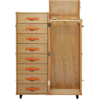 Wardrobe Trunk Monaco Orange KARE MIAMI