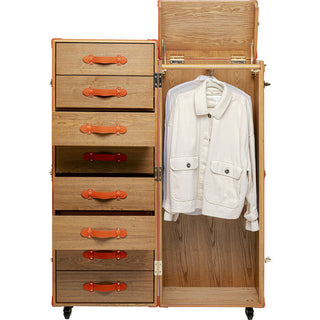 Wardrobe Trunk Monaco Orange KARE MIAMI