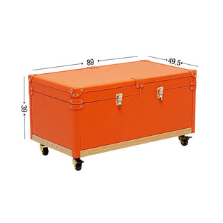 Coffee Table Bar Monaco Orange 89x50cm KARE MIAMI