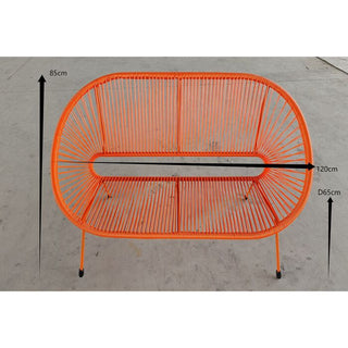Bench Acapulco Mono Orange KARE MIAMI