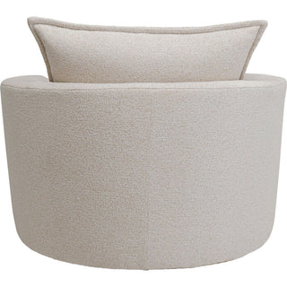 Swivel Armchair Joy Cream KARE MIAMI