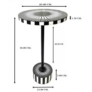 Side Table Iris Ø25cm KARE MIAMI