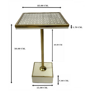 Side Table Grazia 25x25cm KARE MIAMI