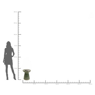 Side Table Arrivato Green Ø36cm KARE MIAMI