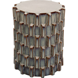 Side Table Arrivato Sting Blue Ø35cm KARE MIAMI