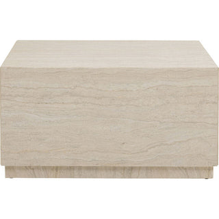 Coffee Table Travertino Trunk 80x60cm KARE MIAMI
