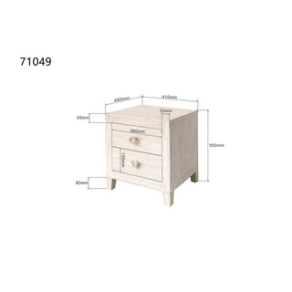 Dresser Small Travertino 50x49cm KARE MIAMI