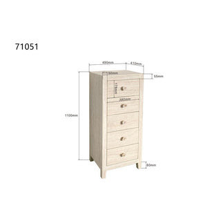 Dresser Travertino 49x110cm KARE MIAMI